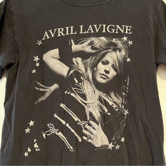Avril Lavigne Vintage 2008 Tour Tee Shirt - Picture 4 of 13
